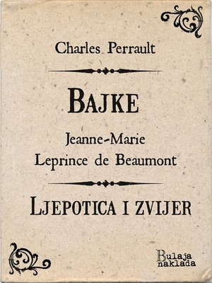 cover image of Bajke / Ljepotica i zvijer